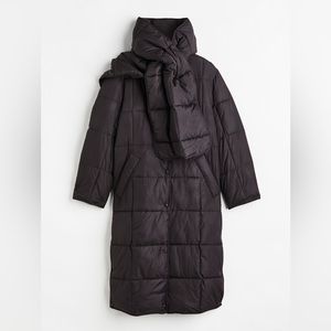 H&M Quilted Jacket with matching scarf